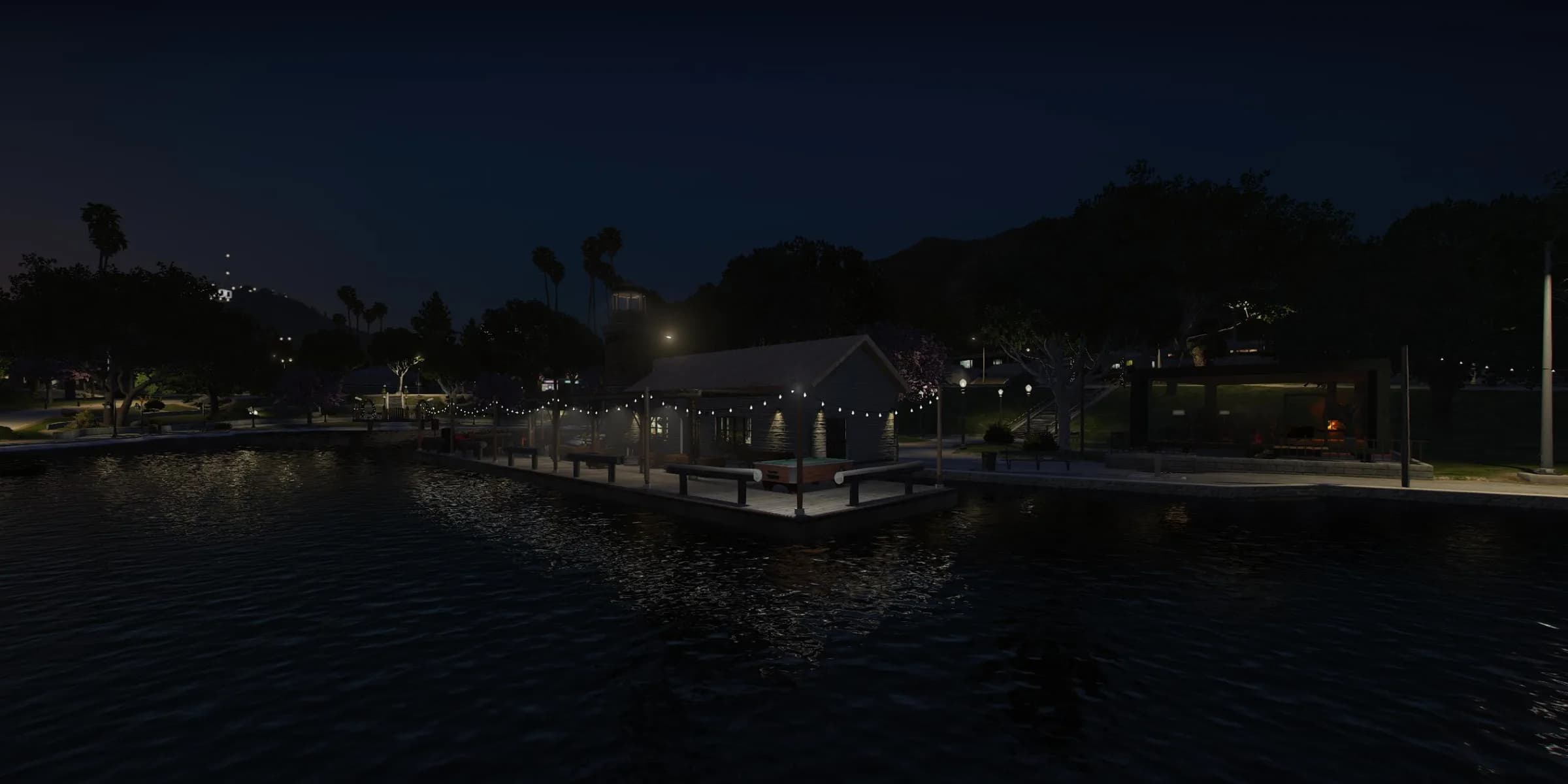 Steg am See